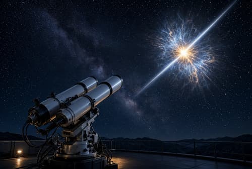 MSU telescopes were the first to observe afterglow following cosmic catastrophe