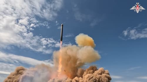 Lanzamiento del RS-28 "Sarmat"