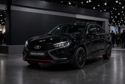 Updated Lada Vesta Sport with climate control has started shipping to dealers