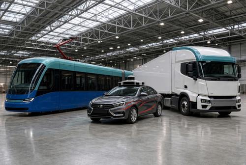 Russia entre los tres líderes en transporte no tripulado