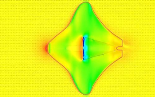Compact energy-efficient underwater vehicle for coastal operations