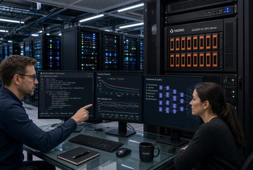YADRO обновила ИИ-сервер: в него можно поставить до восьми мощных GPU