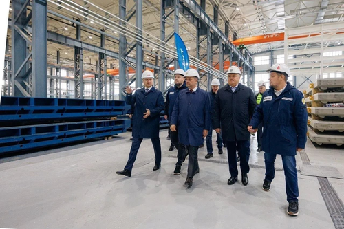 Producción de losas para HSR