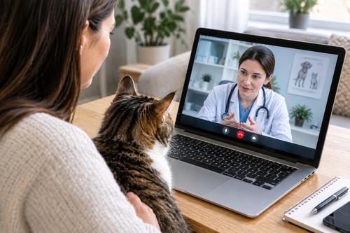 Ahora se puede llamar a un veterinario por videollamada en la región de Moscú