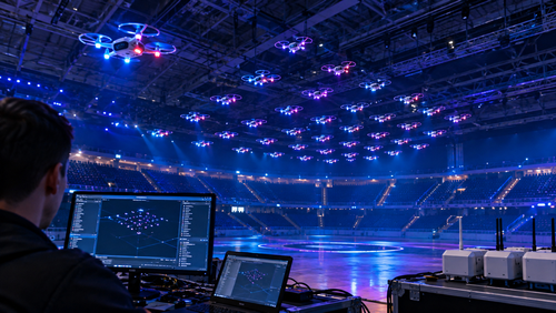 Geoscan Drones Get UWB Navigation for Flights Inside Stadiums and Halls