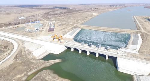 Krasnogorsky water-lifting hydraulic complex on the Irtysh River