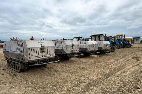 Robotic sprayers started working in Dagestan gardens