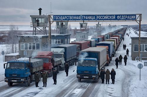 МВД предложило сократить срок пребывания в России для водителей-международников