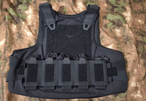 Domestic concealed body armor from Atlant Armour tested at the front