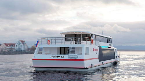 Электросудно проекта EM901 Ecocruiser-M «Москва 2.0»