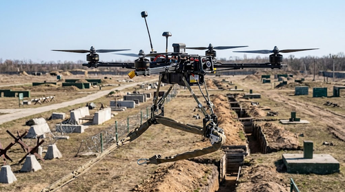FPV-дрон «Воган-15» вынес «Тропу» к траншеям: российские инженеры показали новый способ разминирования