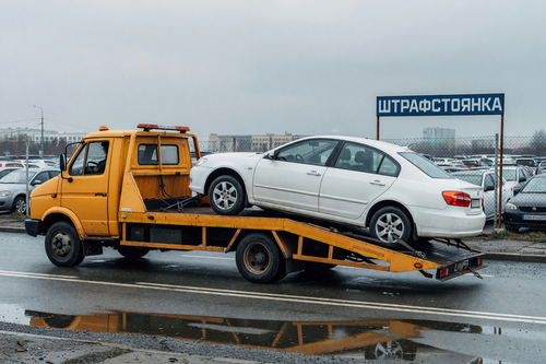 El Ministerio del Interior recordó por qué los coches pueden ser confiscados a los rusos