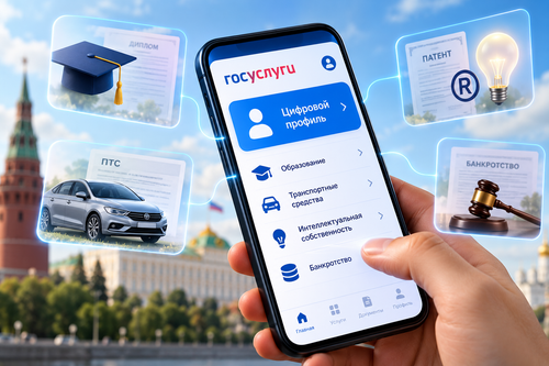 Datos sobre automóviles y educación aparecen en el perfil digital de los rusos