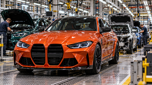 BMW M выпустила миллионный автомобиль — им стал оранжевый M3 Competition