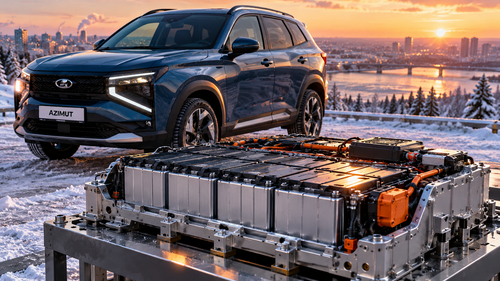 Гибридный Lada Azimut выйдет с российской LFP-батареей с защитой от мороза