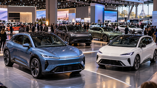 Chinese Brands Occupy a Third of the Paris Motor Show