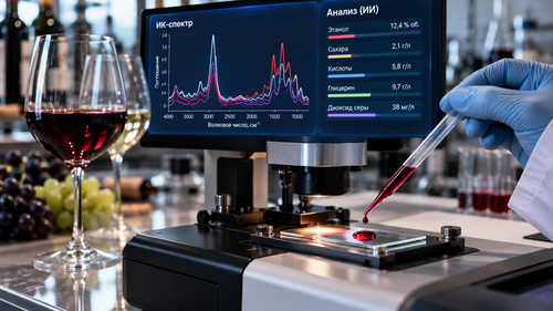 La composición del vino se puede determinar con una sola gota utilizando IA