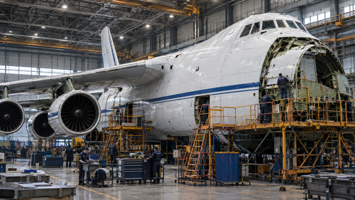 Ремонтирующий Ан-124 завод ищет клепальщиков на зарплату в 2 раза ниже, чем у московского курьера