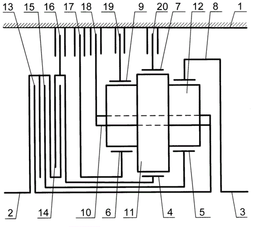 Transmission diagram