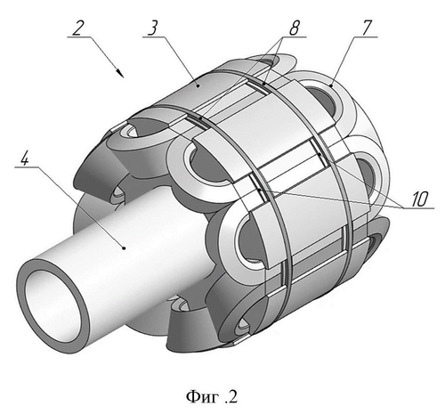 Esquema del diseño del rotor