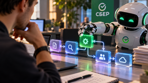 Sber taught AI to create business processes from a simple text query