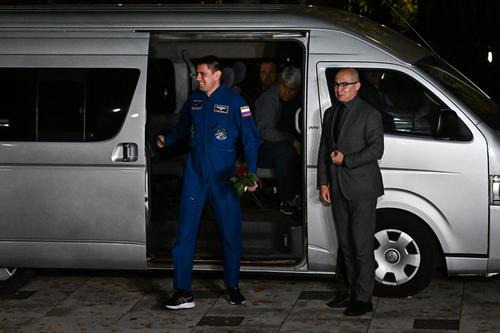 Roscosmos cosmonaut Andrey Fedyaev was met in Star City