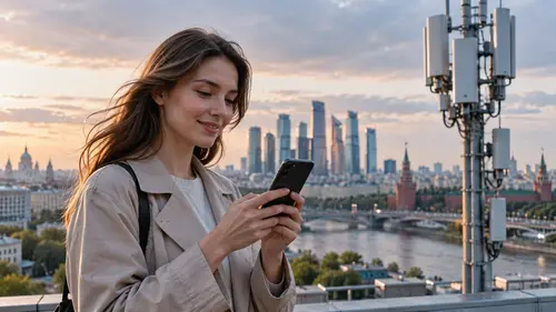 Punto de crecimiento: después del lanzamiento del 5G, el internet móvil en Russia se aceleró un 20%