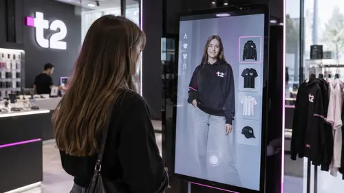 30 seconds instead of changing clothes: T2 implemented virtual clothing fitting