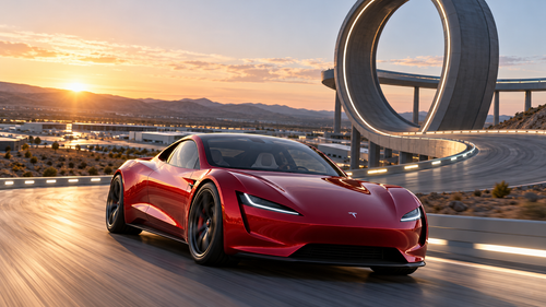 Tesla построит трассу с мёртвой петлёй для владельцев нового Roadster