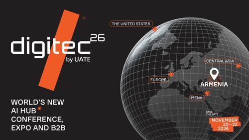 Digitec 2026 в Ереване объединит разработчиков ИИ, технологические компании и инвесторов