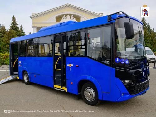 Новые автобусы КамАЗ Vega закупили для Марий Эл по госпрограмме