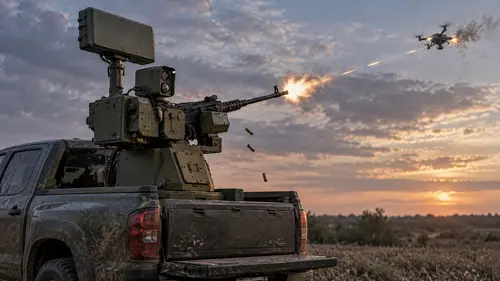 Российская турель с пулемётом от танка Т-72 собьёт дроны за 10 выстрелов