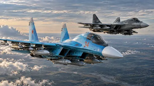 Почему у Су-34 нет бомбового отсека, а у Су-57 есть