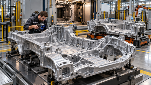 Ford заменит 146 деталей двумя крупными отливками в электрическом пикапе Fathom