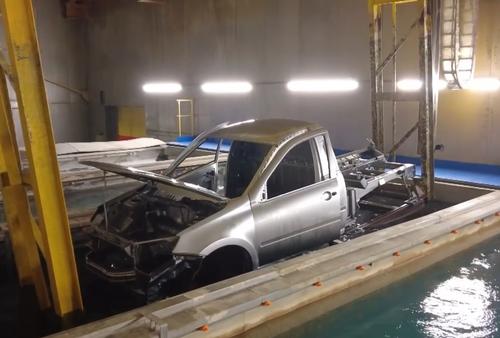 На ОПП АвтоВАЗа снова красят автомобили — спустя 9 лет