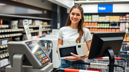 Cajas de autopago aparecen en las tiendas "M.Video" y "Eldorado"