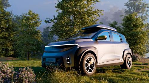 Atom Electric Car Turns Into a Camper: Modification for Short Trips with a Built-in Bed