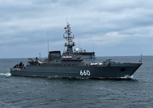 Морской тральщик «Лев Чернавин» проекта 12700 «Александрит» 