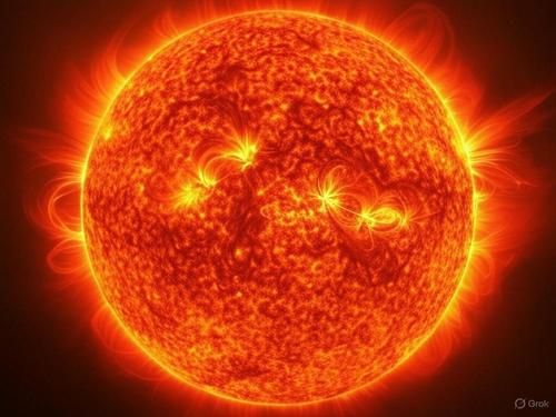 Мощная вспышка класса М произошла на Солнце