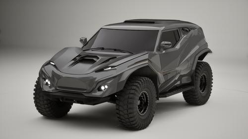 Красноярский премиум-внедорожник Visuva S2 с 4,3-литровым двигателем V8 получил новый дизайн