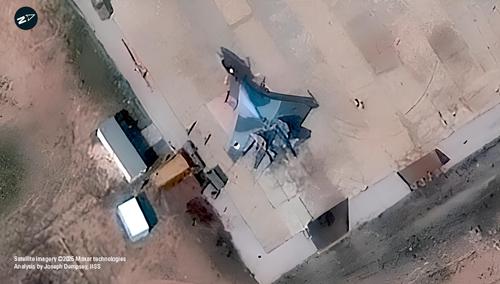 Satellites Spotted Su-35 Fighter at Algerian Airbase