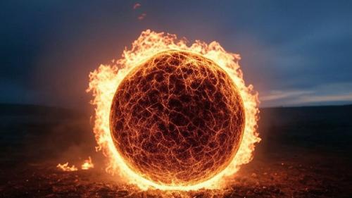 Descended from the Heavens to Earth: Mysterious Fireball Appears Near Russian Military