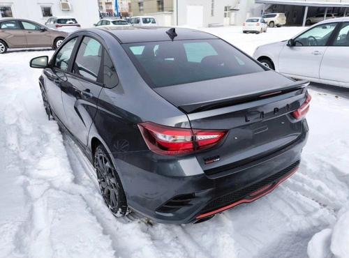 Following Granta and Niva: Car Dealers Receive New Lada Vesta Sportline in Rare Color