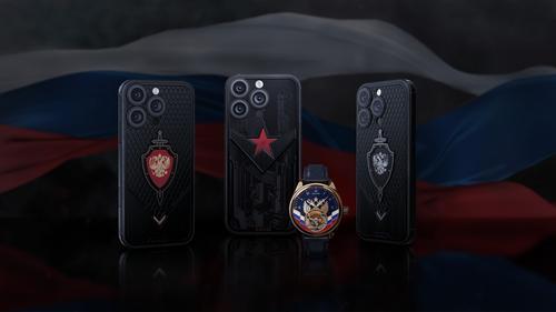 El heroísmo de los héroes fundido en titanio y oro: Caviar de Rusia presenta otra colección de lujo con el iPhone 16 Pro Max de 1TB por mucho dinero, con motivo del Día del Defensor de la Patria