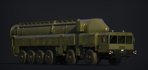 Предполагаемая пусковая установка ракетного комплекса «Орешник»