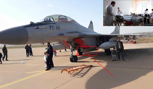 Russian T220 targeting pod unexpectedly spotted on Algerian Air Force MiG-29M