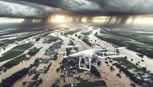 "Indispensable Assistants": Drones Recognized as Effective in Flood Control