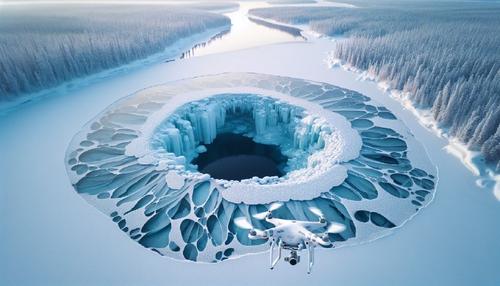Unauthorized ice-holes will be identified with the help of the Ministry of Emergency Situations drones