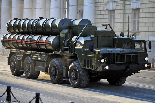 Пусковая установка 5П85СМ2-01&nbsp;из состава ЗРК С-400