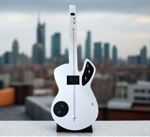 En Rusia presentaron una innovadora guitarra de una sola cuerda para músicos principiantes